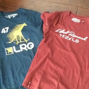 LRG men's shirts